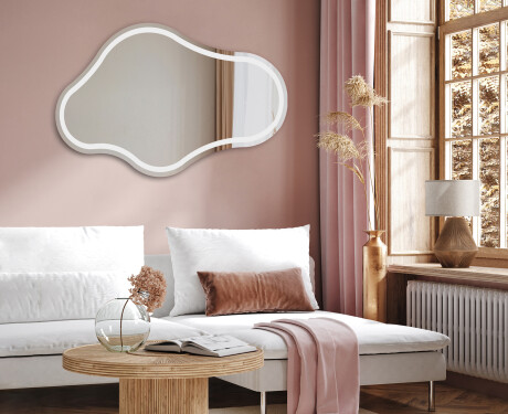 Asymmetrisk speil med lys LED C223 #5