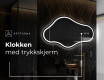 LED-badsspeil med uregelmessig form C223 #7
