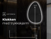 LED-badsspeil med uregelmessig form D221 #7
