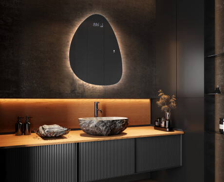 LED-badsspeil med uregelmessig form D221 #9