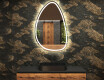 LED-badsspeil med uregelmessig form B222