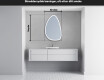 LED-badsspeil med uregelmessig form B222 #5