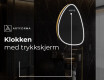 LED-badsspeil med uregelmessig form B223 #7