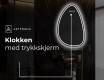 LED-badsspeil med uregelmessig form B223 #7