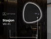 LED-badsspeil med uregelmessig form EG221 #7