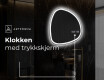 LED-badsspeil med uregelmessig form EG222 #8