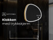 LED-badsspeil med uregelmessig form EG223 #8
