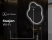 LED-badsspeil med uregelmessig form EM221 #7