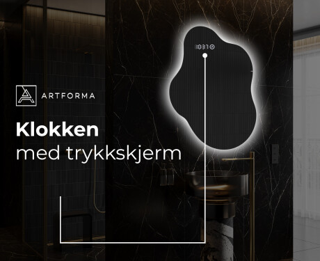 LED-badsspeil med uregelmessig form EM221 #8