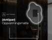 LED-badsspeil med uregelmessig form EM221 #9