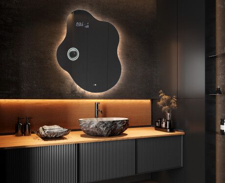 LED-badsspeil med uregelmessig form EM221 #10