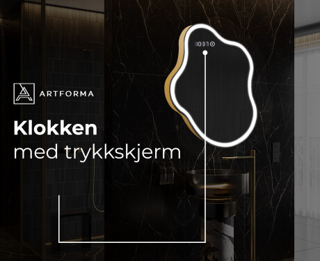 LED-badsspeil med uregelmessig form EM222 #8