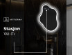 LED-badsspeil med uregelmessig form EM222 #9