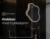 LED-badsspeil med uregelmessig form EM223 #8