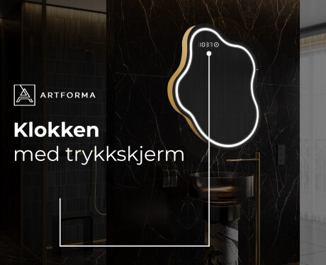 LED-badsspeil med uregelmessig form EM223 #8