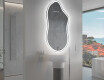LED-badsspeil med uregelmessig form F222 #9