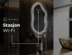 LED-badsspeil med uregelmessig form F223 #6
