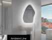 LED-badsspeil med uregelmessig form G222 #3