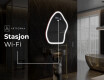LED-badsspeil med uregelmessig form G222 #7