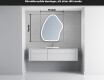 LED-badsspeil med uregelmessig form G222 #4