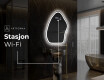 LED-badsspeil med uregelmessig form G222 #6