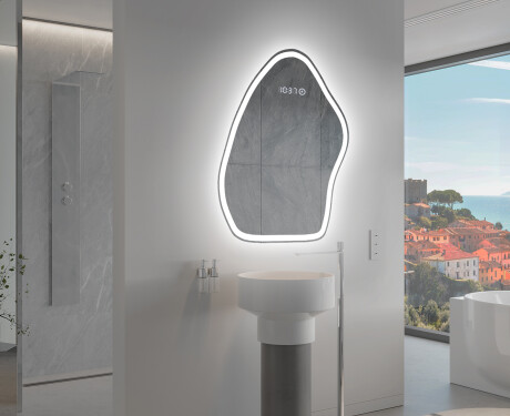 LED-badsspeil med uregelmessig form G222 #9