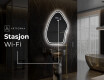 LED-badsspeil med uregelmessig form G223 #6