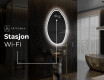LED-badsspeil med uregelmessig form U222 #7