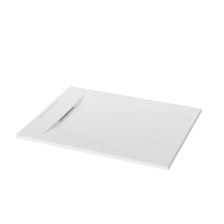 Rektangulært dusjkar Avero 90x110 cm hvit #7