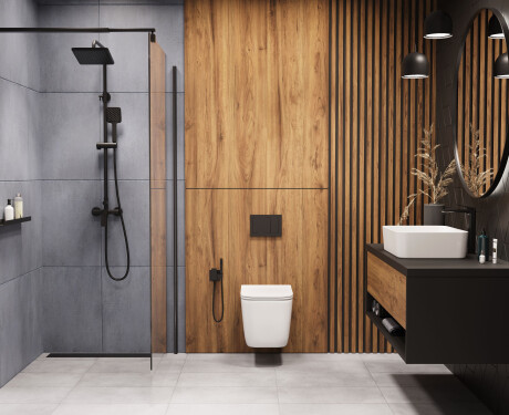WC WC uten flens PAROS hvit med spyleforing