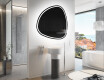 LED-badsspeil med uregelmessig form J223 #9