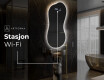 LED-badsspeil med uregelmessig form K221 #6