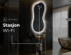 LED-badsspeil med uregelmessig form K222 #6