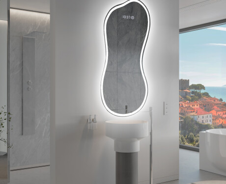 LED-badsspeil med uregelmessig form K222 #9