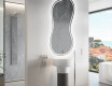 LED-badsspeil med uregelmessig form K223