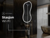LED-badsspeil med uregelmessig form K223 #7