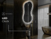LED-badsspeil med uregelmessig form K223 #7