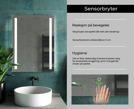 Speil Med Lys L02 #7