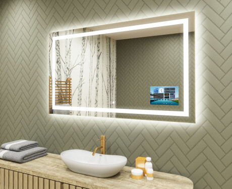 Speil Med Lys L15 120x80cm - SmartScreen, DualColor