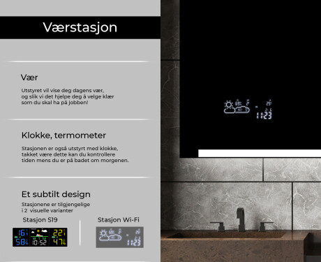 Speil Med Lys L47 #5