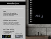 Speil Med Lys L55 #5
