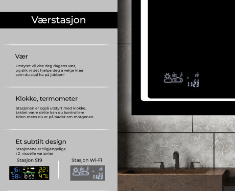 Speil Med Lys L61 #5