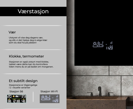 Speil Med Lys L62 #5