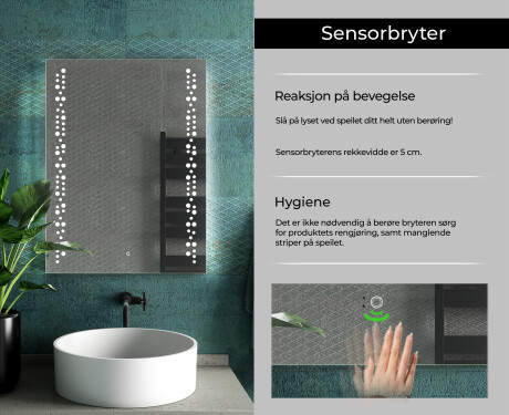 Speil Med Lys L65 #7