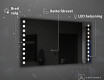 Batteridrevet Speil LED L06 #4