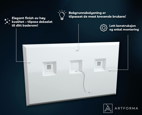 Speil Med Lys L77 - SlimLine #3