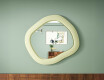 Designer LED-speil med MDF i geometrisk form L309 #4