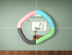Designer LED-speil med MDF i geometrisk form L309 #6