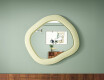 Designer LED-speil med MDF i geometrisk form L309 #7