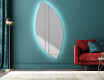 Dekorativt speil med LED lys L221 #1